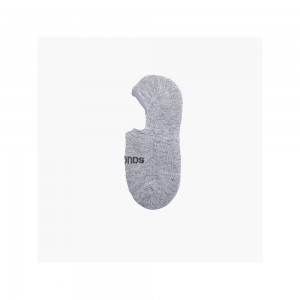 Saucony Cushioned Invisible Liner 8-Pack Beyaz Gri | YOZMXN473