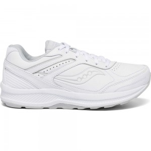 Saucony Echelon Walker 3 Wide Beyaz | BIQSZU254