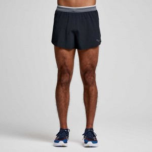 Saucony Kinvara 3" Short Siyah | JSNKAT962