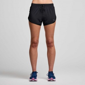 Saucony Stopwatch 3" Short Siyah | MRFAIE249
